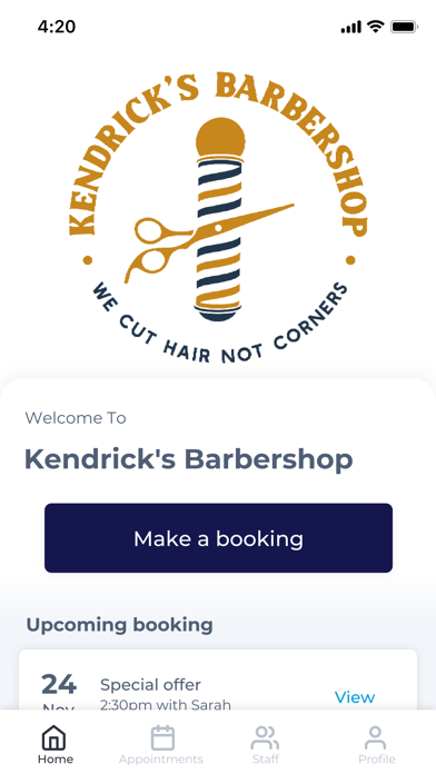 Kendrick's Barbershop Screenshot