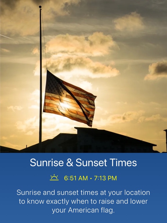 Flag Day - US Flag Alerts iPad screenshot 4 - Utilities app