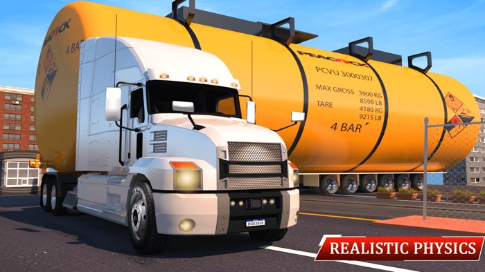 Oversized Load Cargo Truck Sim