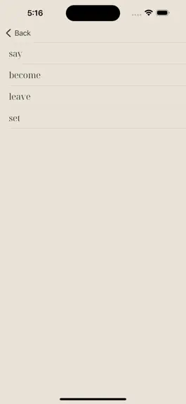 Game screenshot English verbs easy to learn hack