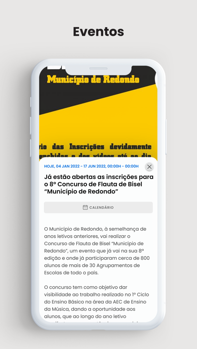 Município de Redondo Screenshot