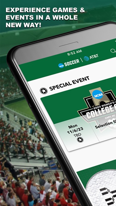 NCAA Women's College Cup Screenshot