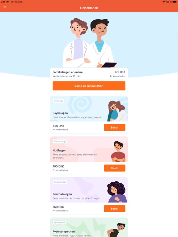 Screenshot #4 pour Hejdoktor.dk