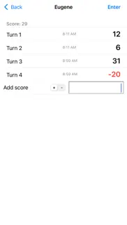 score keeper - keep score iphone screenshot 2