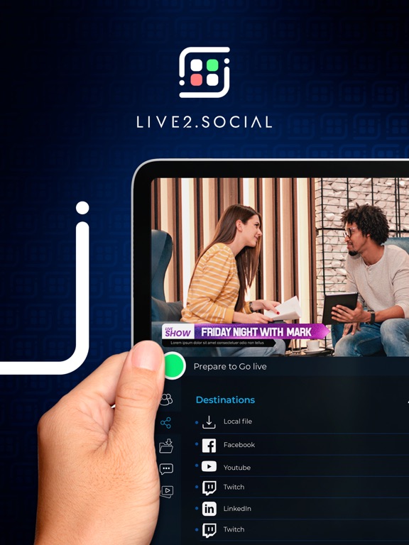 Screenshot #4 pour Live2.Social