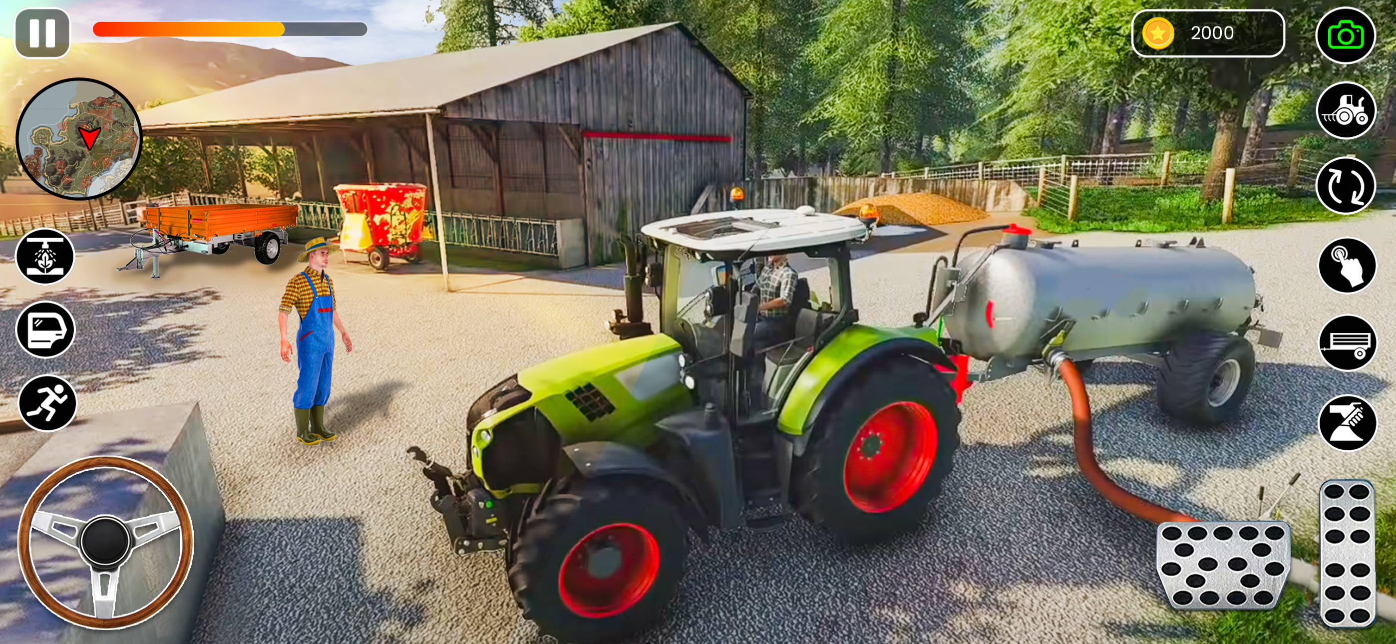 Farming Simulator Driving Game