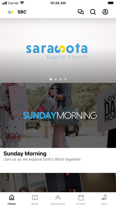 Sarasota Baptist Church Screenshot