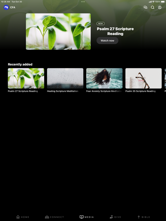 CedarvilleFirst iPad screenshot 3 - Education app