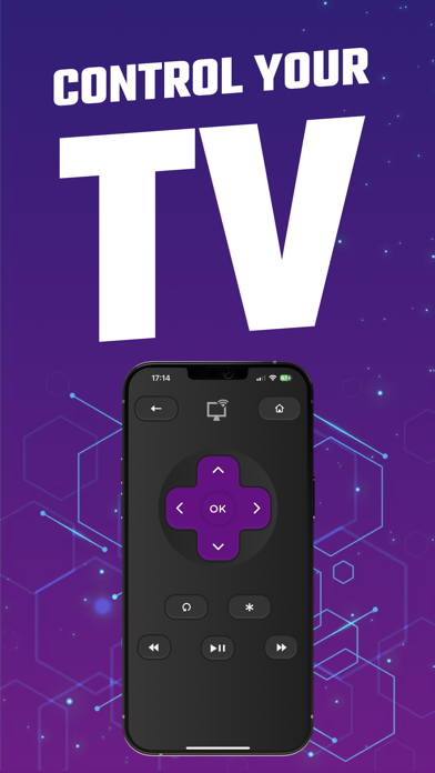Screenshot #1 pour Rokumote : your Roku TV Remote