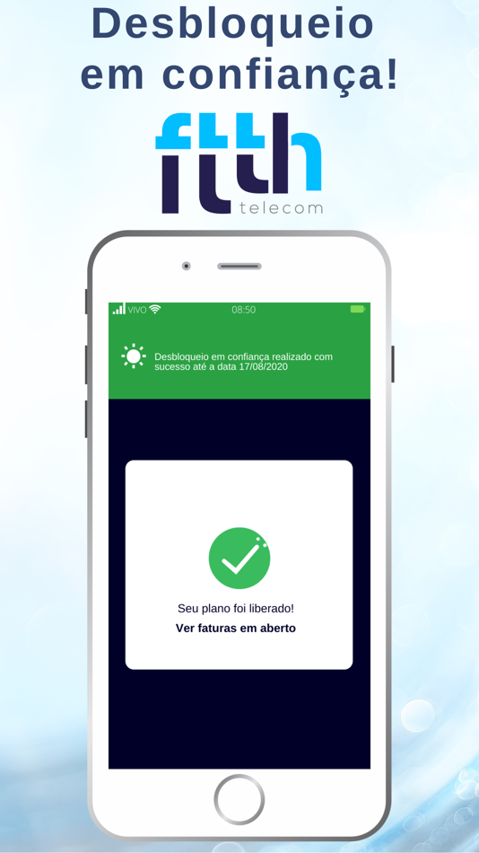 #2. FTTH Telecom (iOS) 由: HubSoft