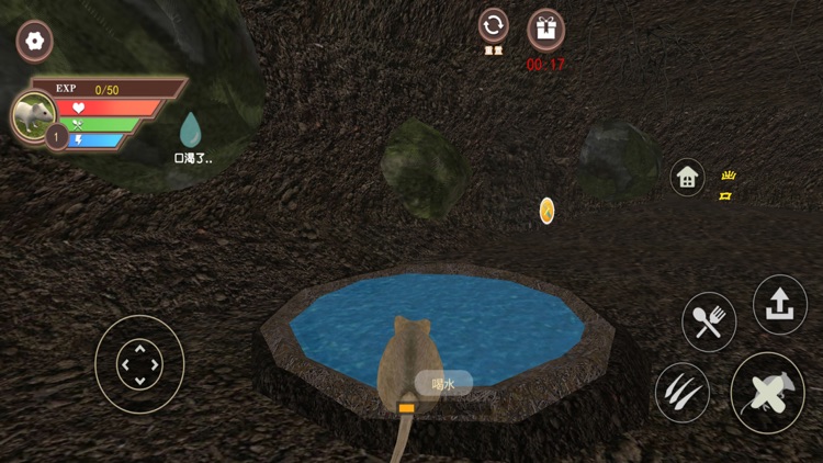 老鼠模拟器3D-逃脱橘猫抓捕