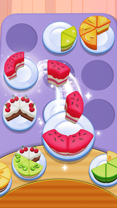 Screenshot #1 pour Cake Sort - Trier les gâteaux