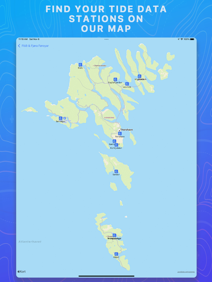 Tidevande Faroe Islands