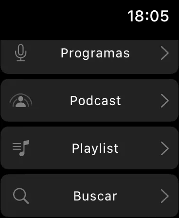 Screenshot #2 pour AudioPlayer Watch