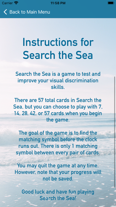 Search the Sea Screenshot