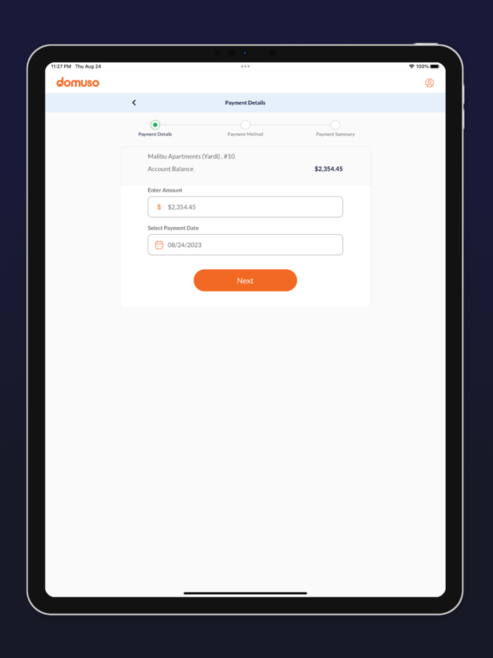 Domuso Resident Portal