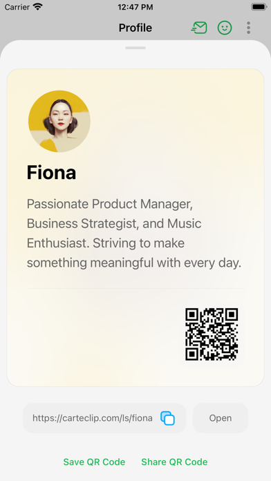 CarteClip Screenshot