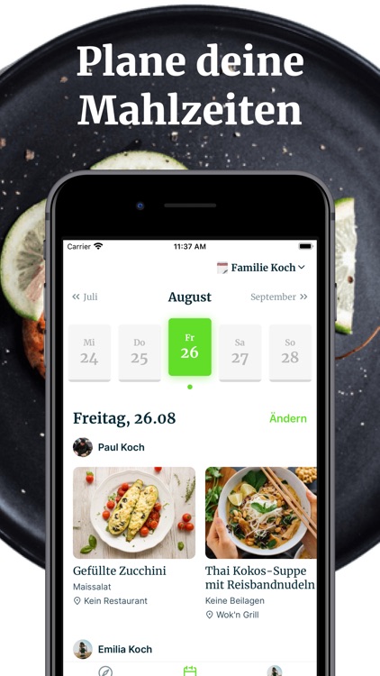 Unchef: Essensplaner & Rezepte