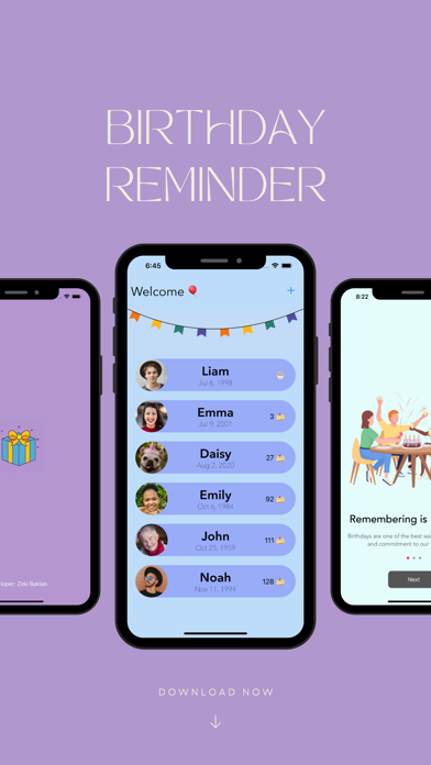Birthday Reminder  | On Time Screenshot