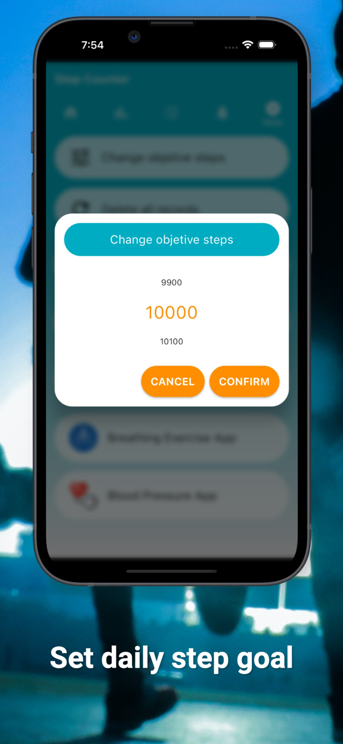 Step Counter Pedometer