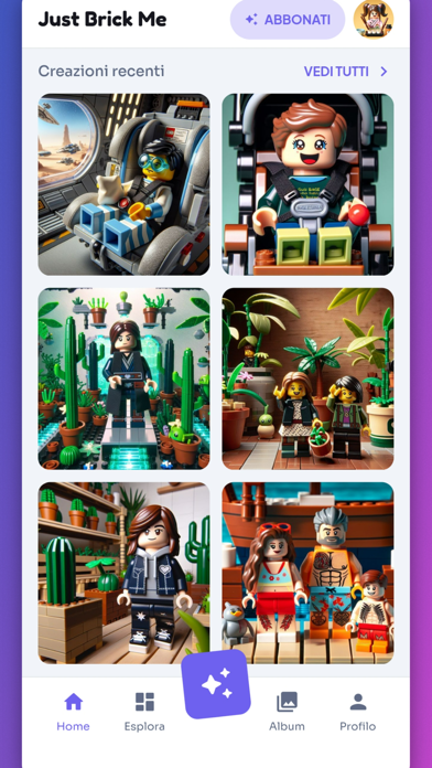 Just Brick Me: AI Avatar Maker Screenshot