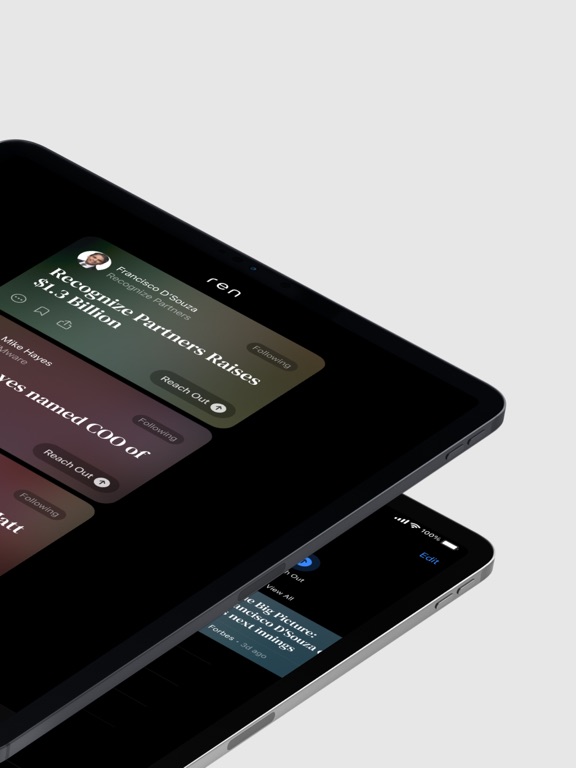 Screenshot #5 pour Ren – News Alerts for Contacts