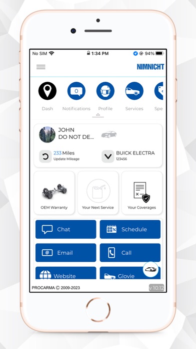 NIMNICHT Auto Care Screenshot