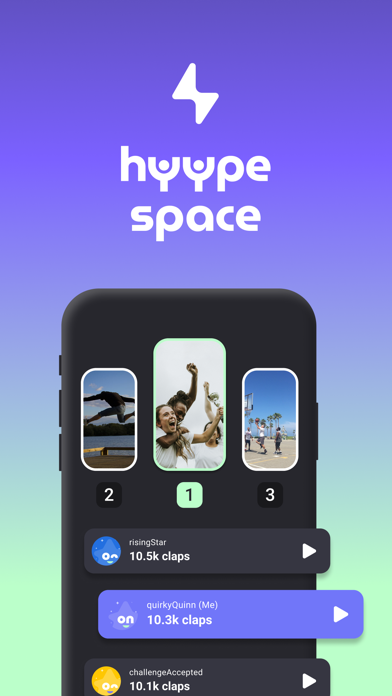 Hyype Space Screenshot