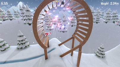 Santa's Slippery Slope Ski Sim Screenshot