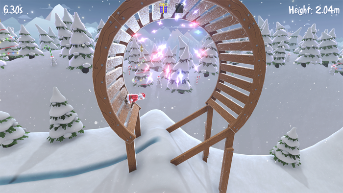 Santas Slippery Slope Ski Sim