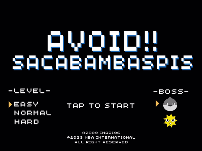 逃げろサカバンバスピス〜指を離すと負け最大4人対戦〜