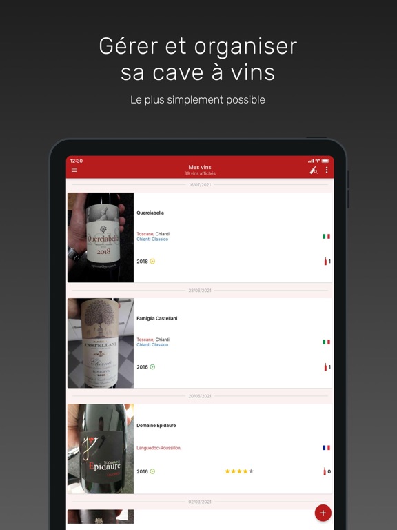 Screenshot #4 pour Ma cave a vins