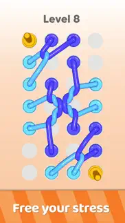 tangle rope: twisted 3d iphone screenshot 2