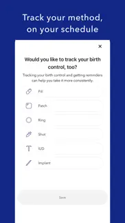 spot on period tracker iphone screenshot 4
