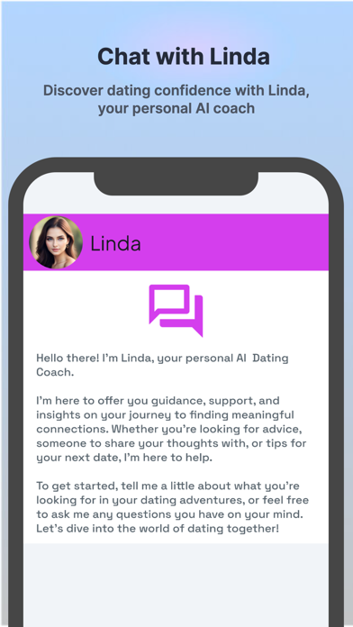 Linda AI - Dating Coach Screenshot