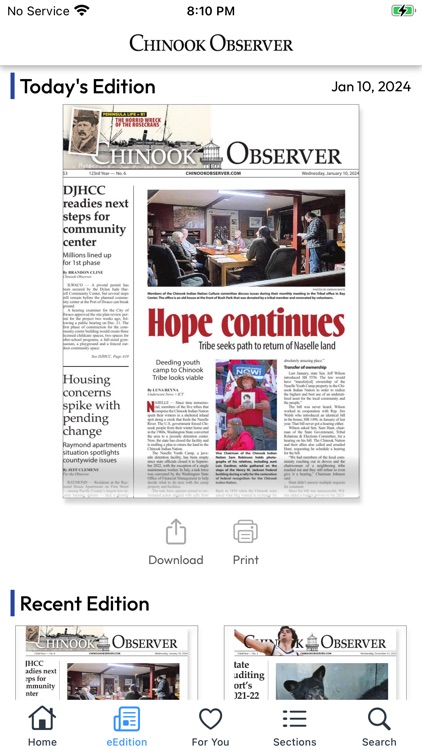 Chinook Observer: News screenshot-4