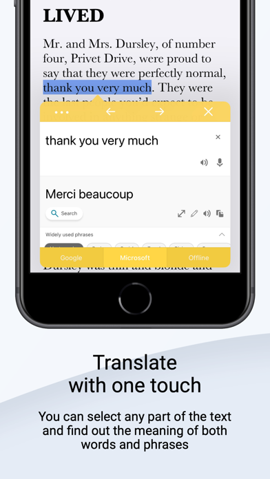 Engread: read with translation Screenshot