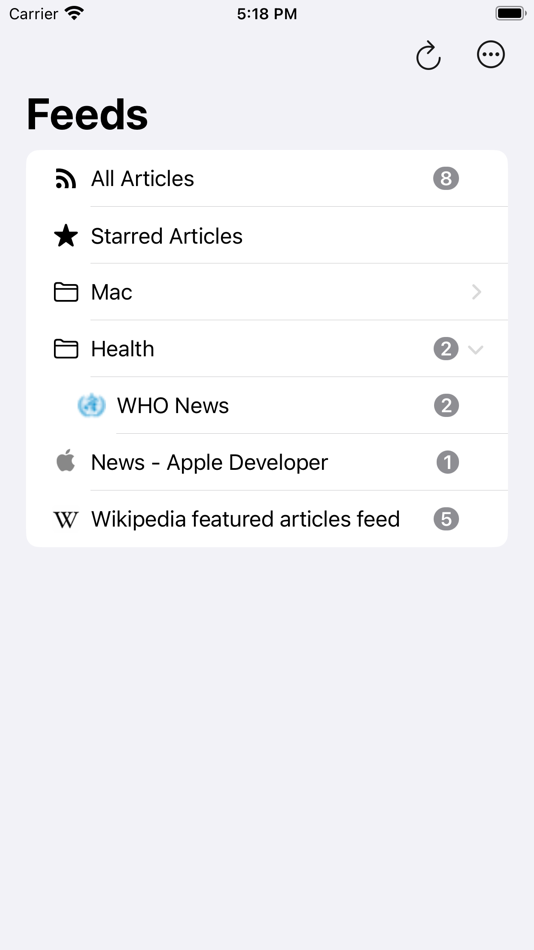 #1. CloudNews - Feed Reader (macOS) 由: Peter Hedlund