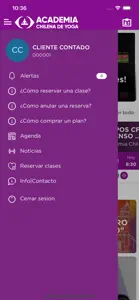 Academia Chilena De Yoga screenshot #2 for iPhone