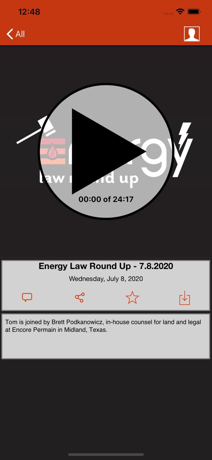 Energy Law Round Up
