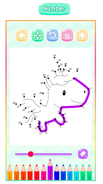 Connect dots for coloring book screenshot-3