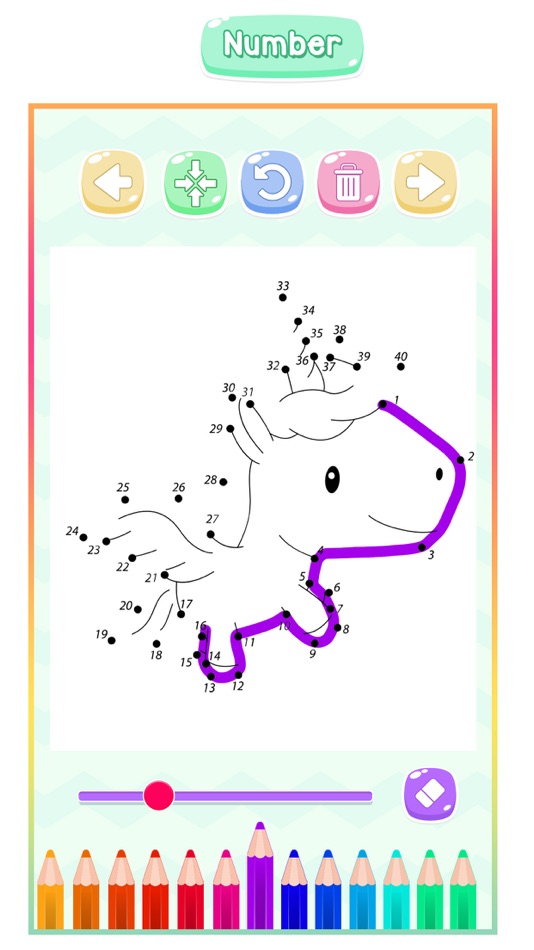 #4. Connect dots for coloring book (iOS) 来自: Maria Amparo Ricos