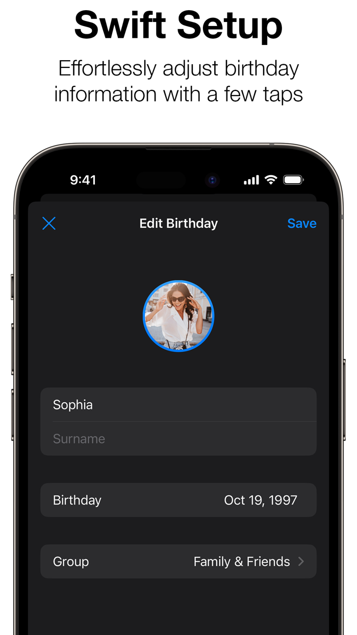 Birthday Reminder and Planner