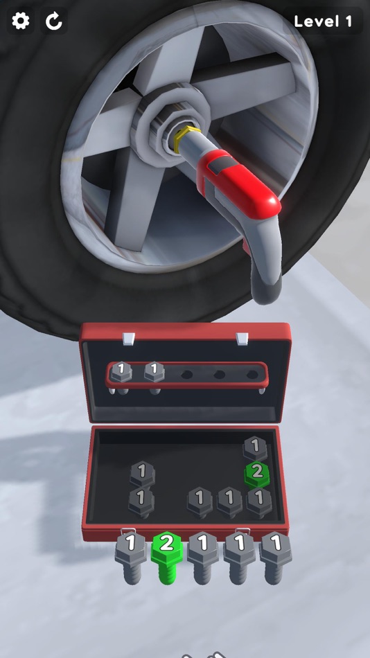 #5. Bolt Merge (iOS) 由: Feelcrafters Oyun Yazilim