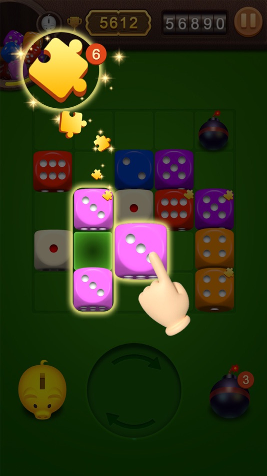 #2. Dice Jigsaw Puzzle (iOS) 由: ORANGE GAME PTE. LTD.