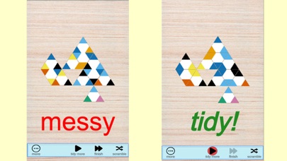 tidy triangles Screenshot