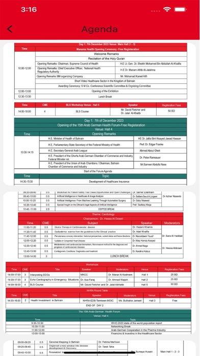 Manama Health International Screenshot