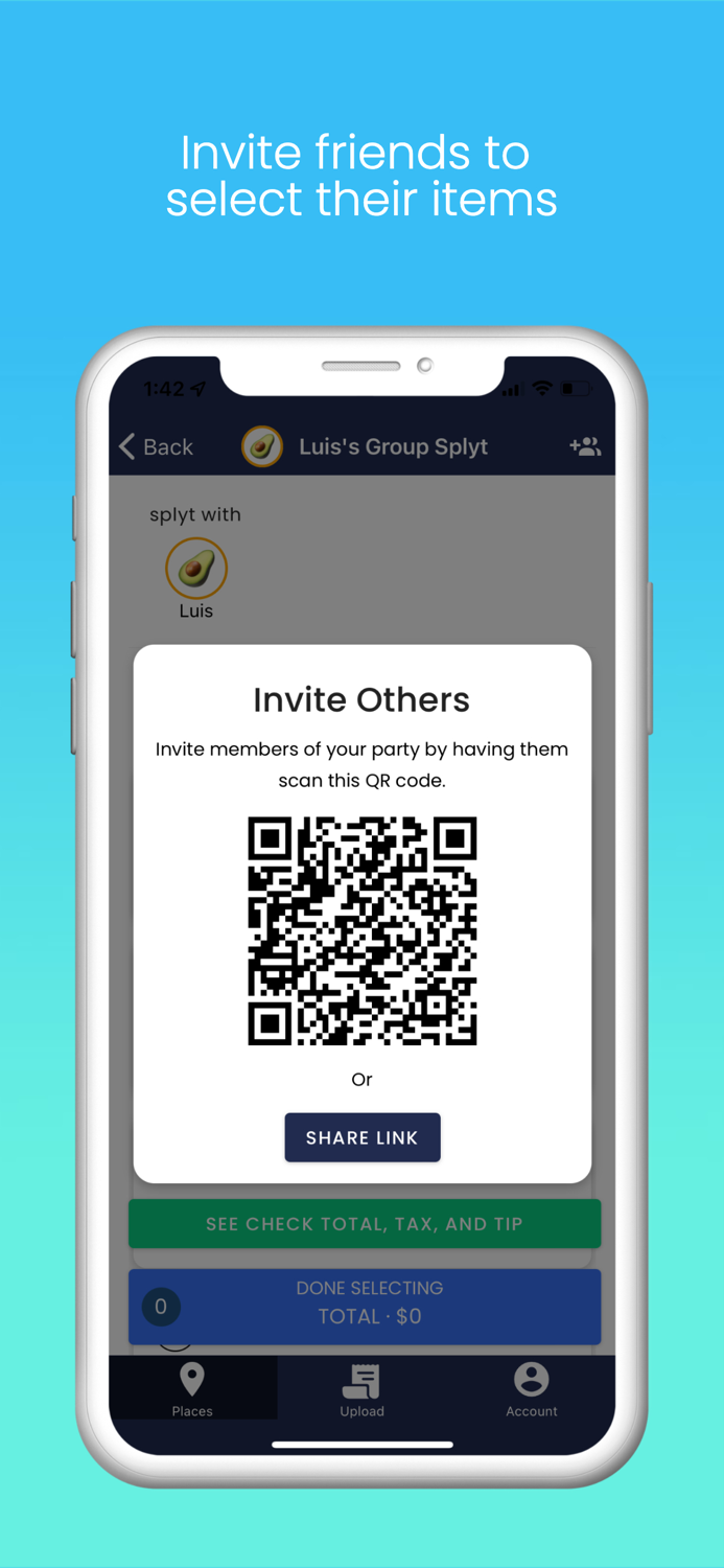 splyt split the bill