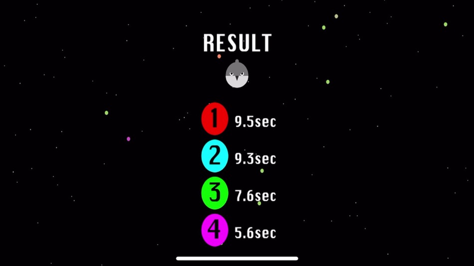 #5. 逃げろ!!サカバンバスピス〜指を離すと負け!!最大4人対戦〜 (iOS) By: MBAInternational