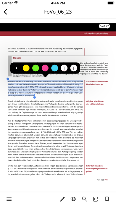 AnwaltVerlag - Fachbibliothek Screenshot